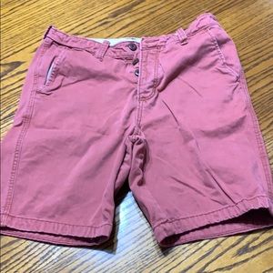Men’s red Hollister shorts size 31
